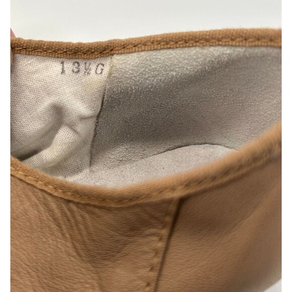 BLOCH Tan / Caramel Lace-Up Jazz Soft Dance Shoes - Girls Sz 13.5 - Picture 7 of 7